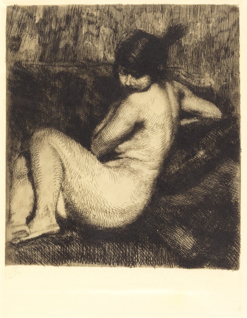 A tollas turbán A tollas turbán, 1901. alkotó: Paul Albert Besnard