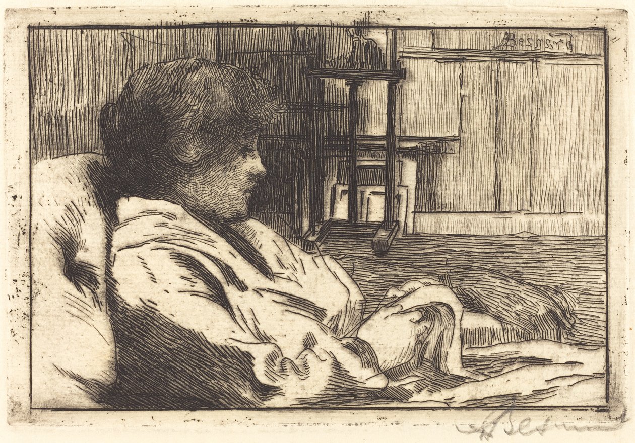 Woman Reading in the Atelier La előadás dans l