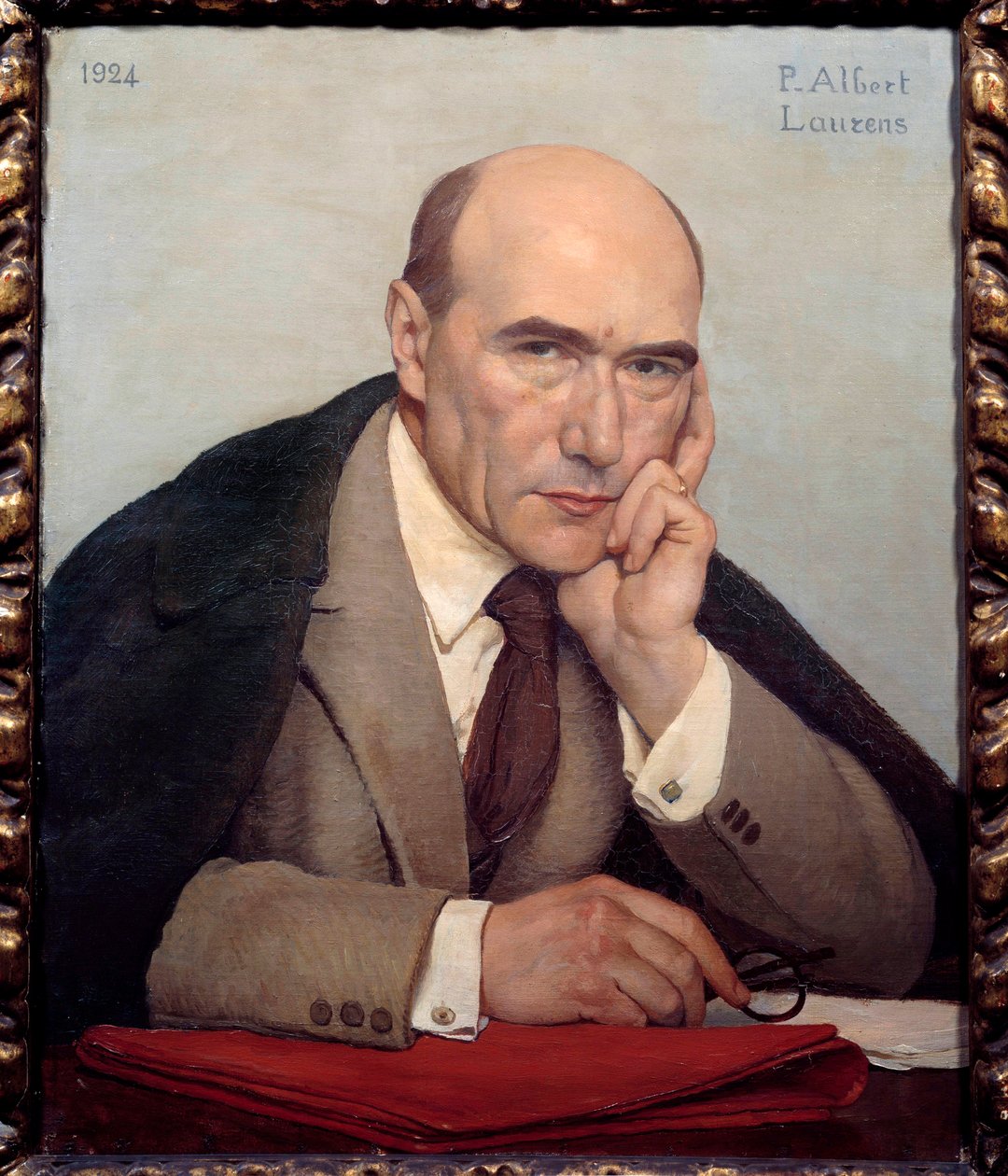 Andre Gide francia író (1869-1951) portréja alkotó: Paul Albert Laurens