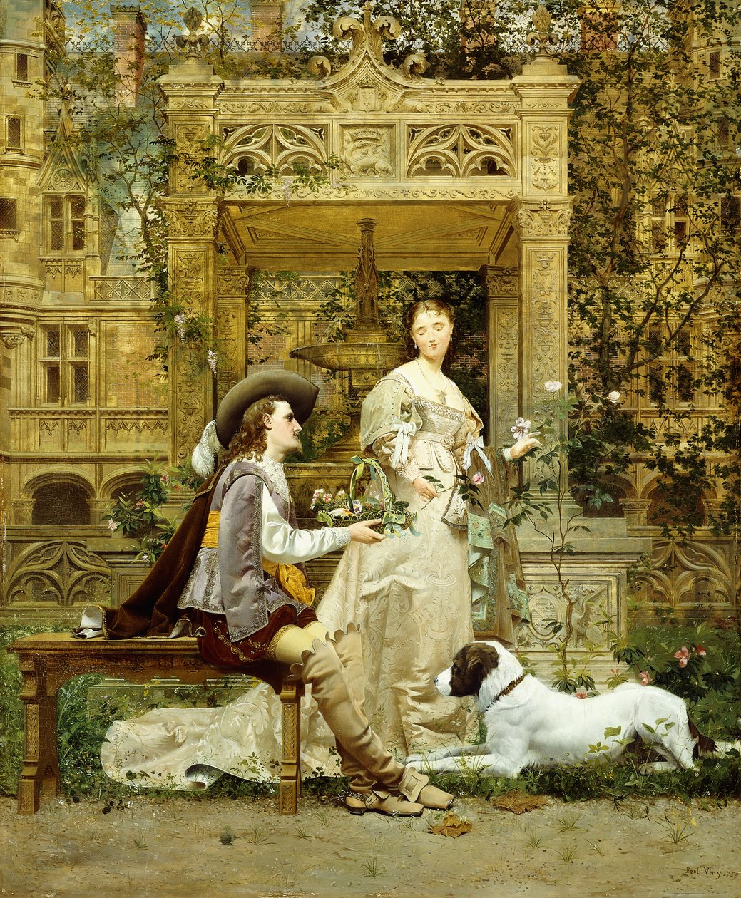 A javaslat, 1876 alkotó: Paul Alphonse Viry
