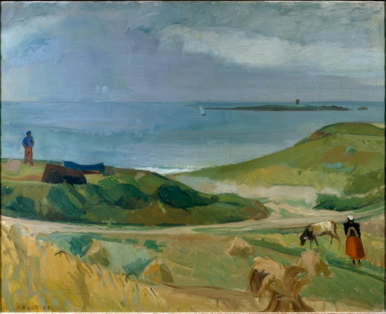 Porquerolles-sziget alkotó: Paul Basilius Barth