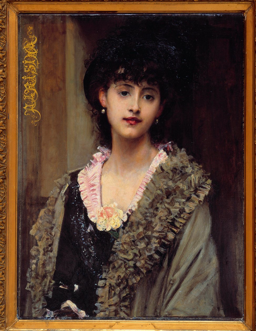 Parisina. Paul Baudry festménye (1828-1885) alkotó: Paul Baudry