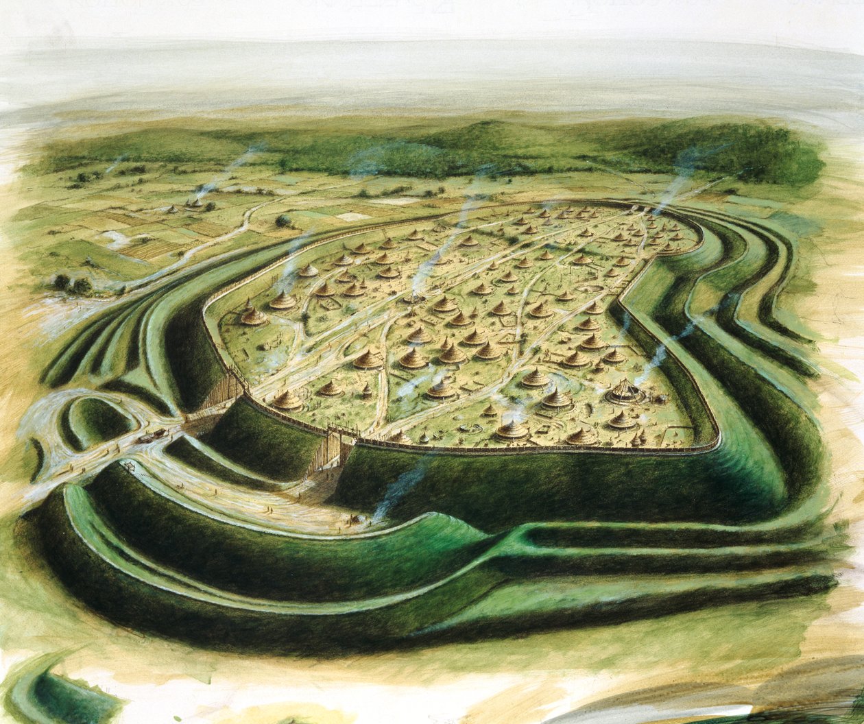 Leányvár, Kr.e. 5. század, 1990-2010. alkotó: Paul Birkbeck