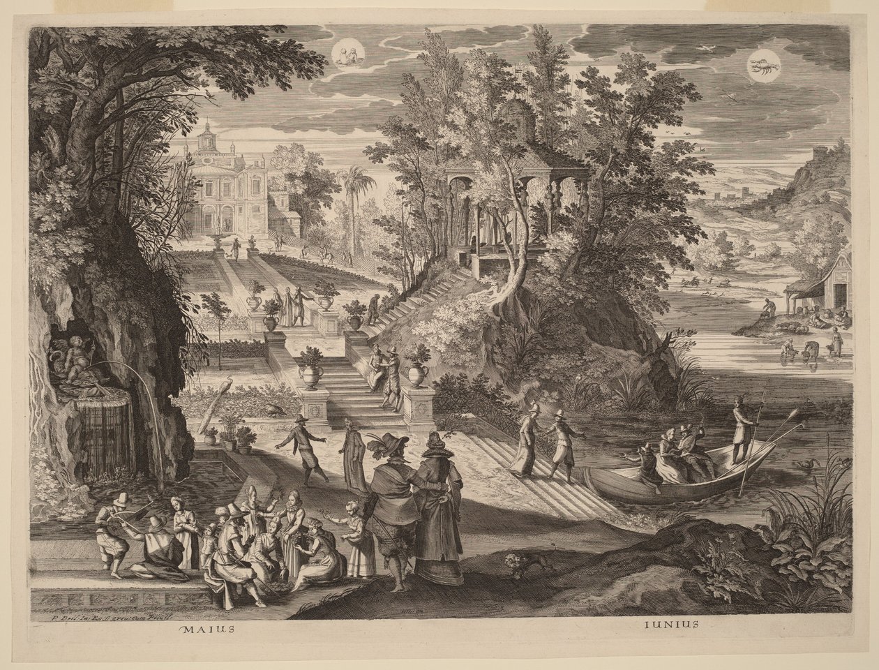 május és június alkotó: Paul Bril