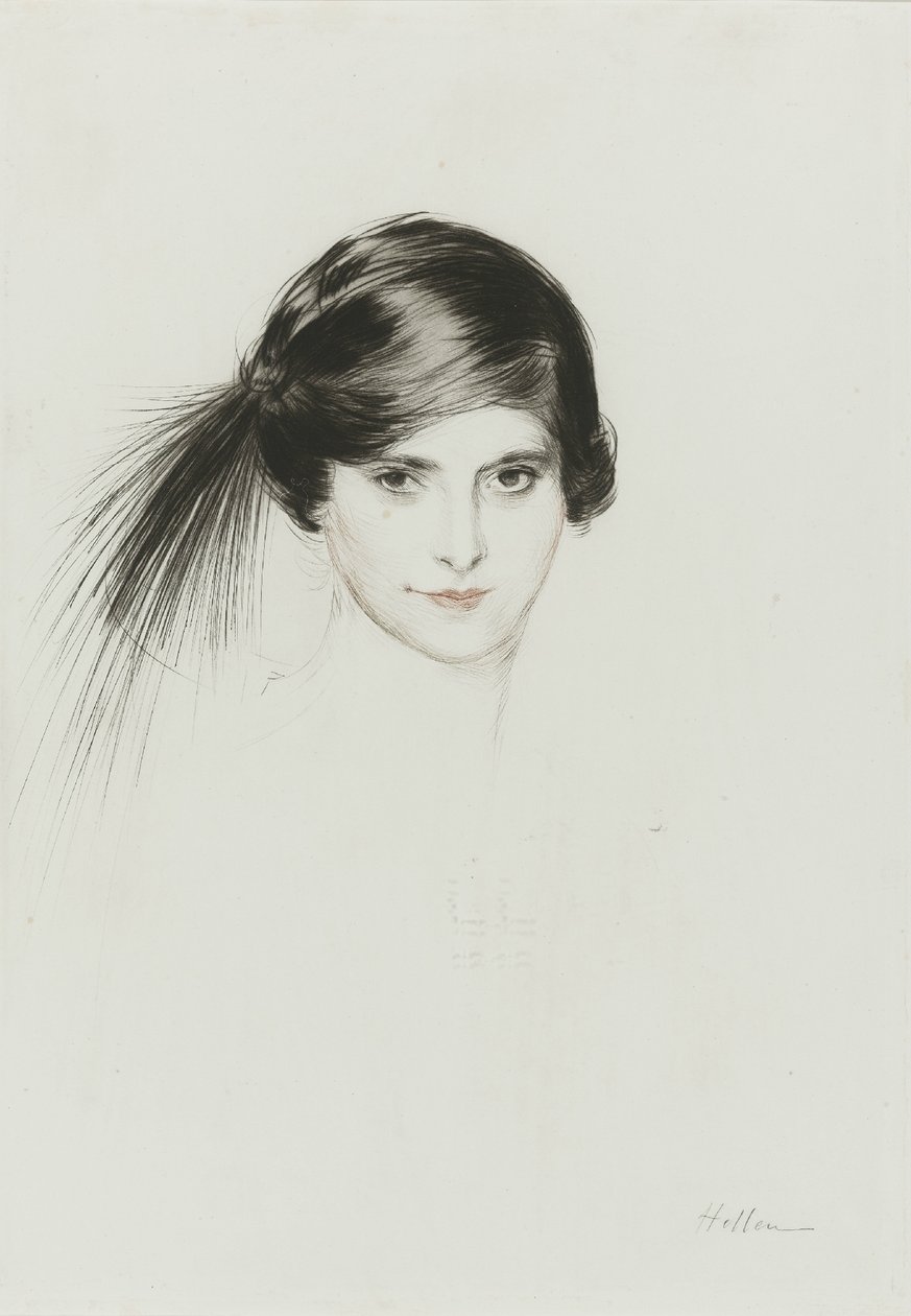 Helena Rubinstein, c. 1908 alkotó: Paul Cesar Helleu