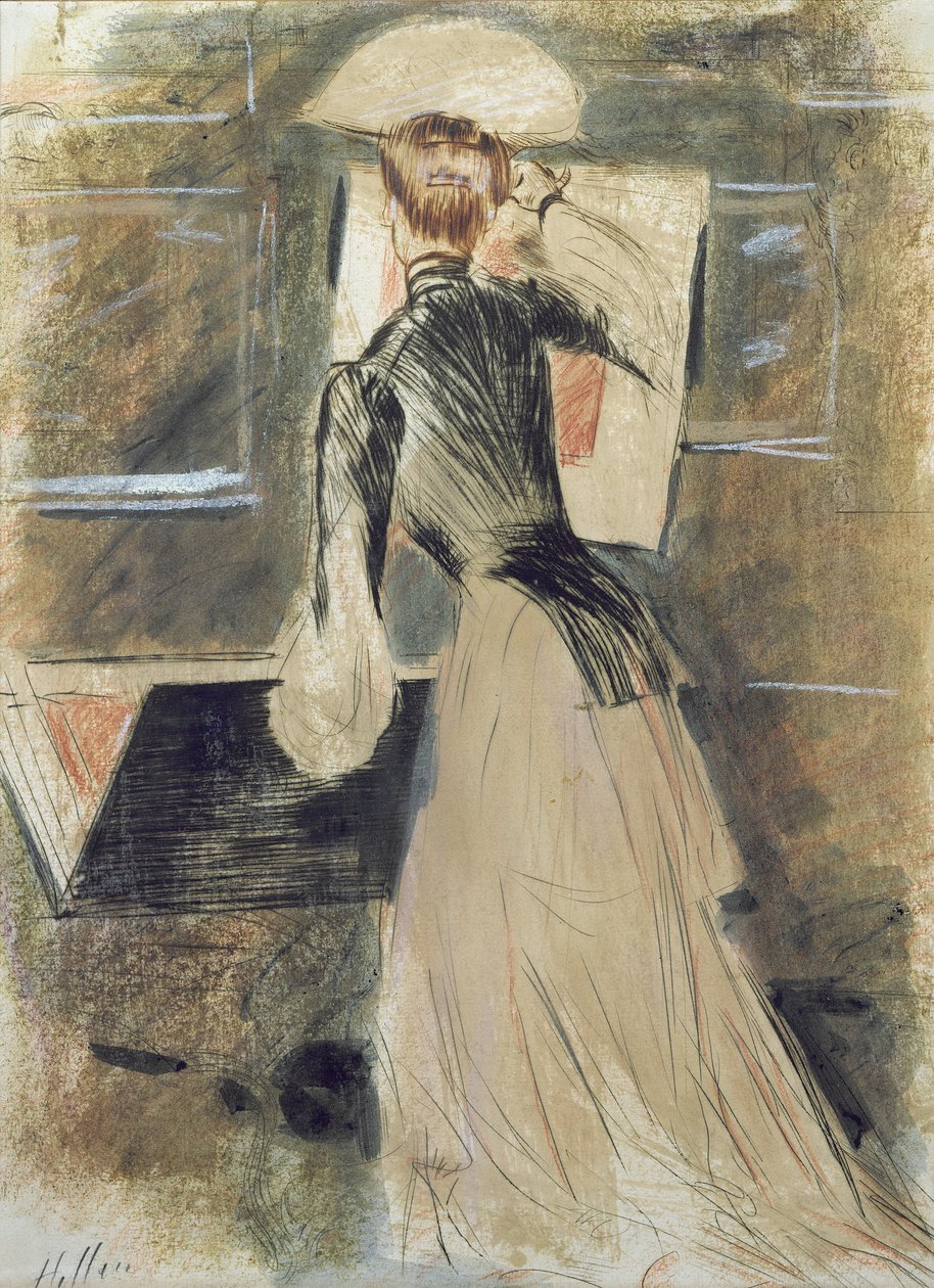 Madeleine Carlier alkotó: Paul Cesar Helleu