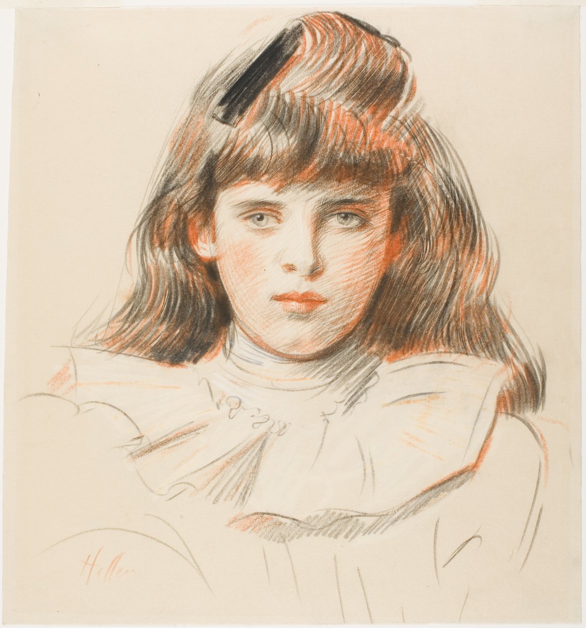 Mademoiselle Ellen Helleu alkotó: Paul Cesar Helleu