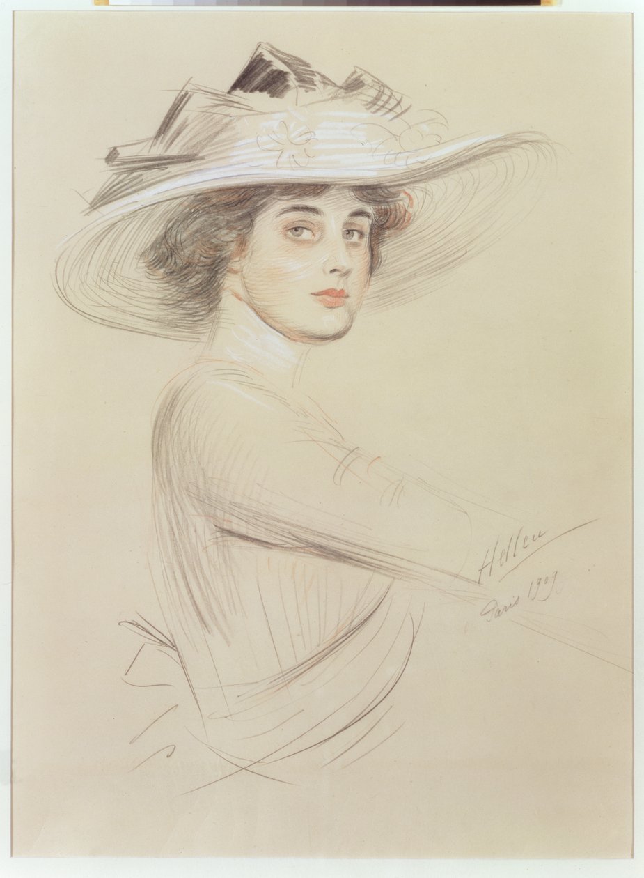 Női portré, 1909 alkotó: Paul Cesar Helleu