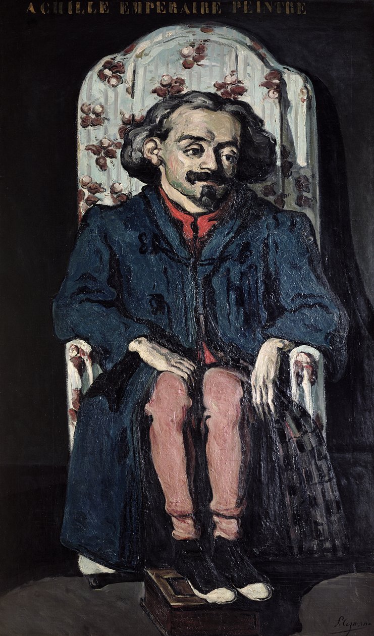 Achille Emperaire (1829-98) 1868 körül (olaj, vászon) alkotó: Paul Cézanne