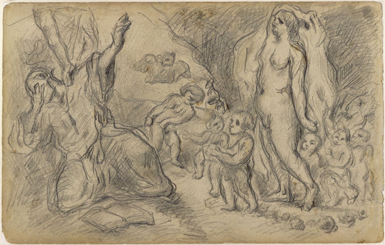 Szent Antal megkísértése alkotó: Paul Cézanne