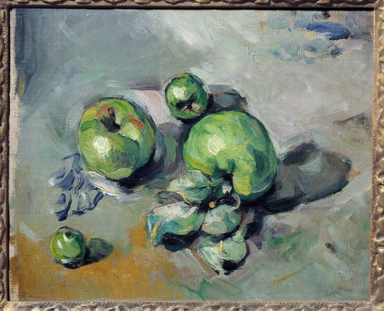 Zöld alma. Paul Cezanne (1839-1906) festménye alkotó: Paul Cézanne