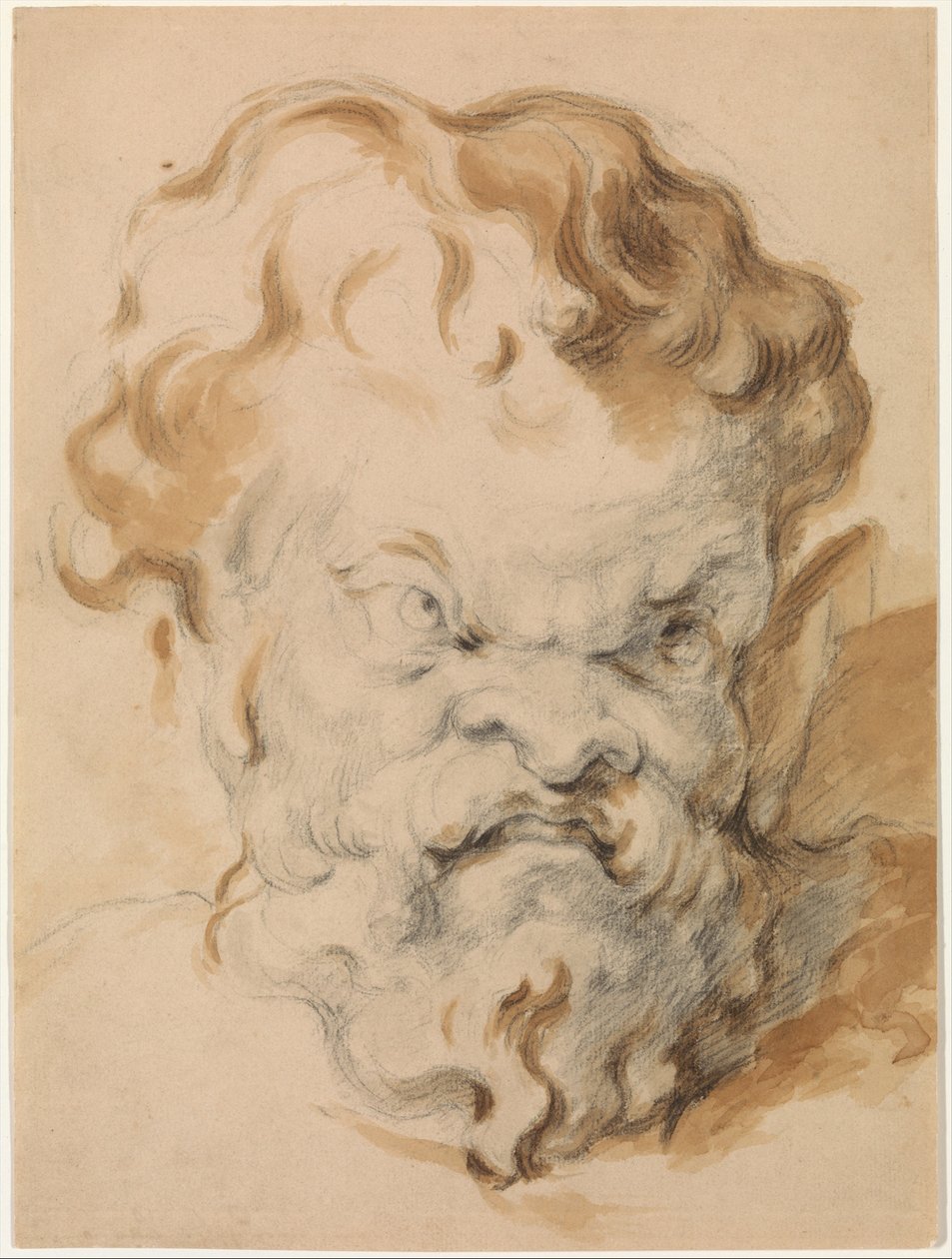 A Silenus vezetője alkotó: Paul Cézanne