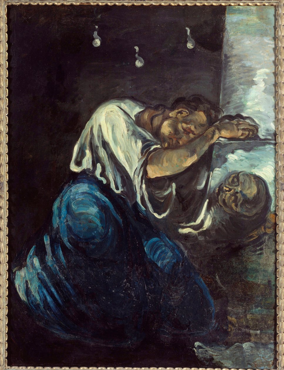 La madeleine ou la pain Paul Cezanne (1839-1906) festménye 1869 V. 1,65x1,25 m Párizs, Muse d