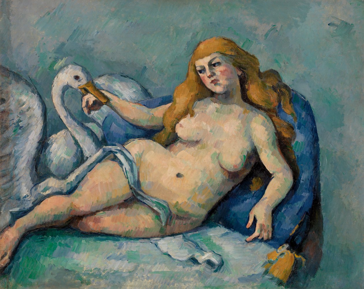 Léda és a hattyú, 1880 körül (olaj, vászon) alkotó: Paul Cézanne