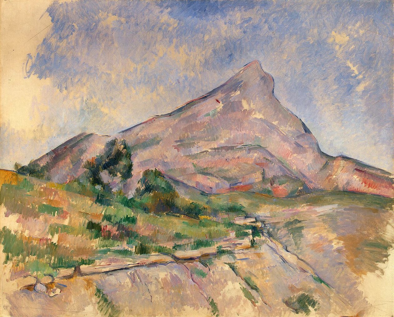 Mont Sainte-Victoire alkotó: Paul Cézanne