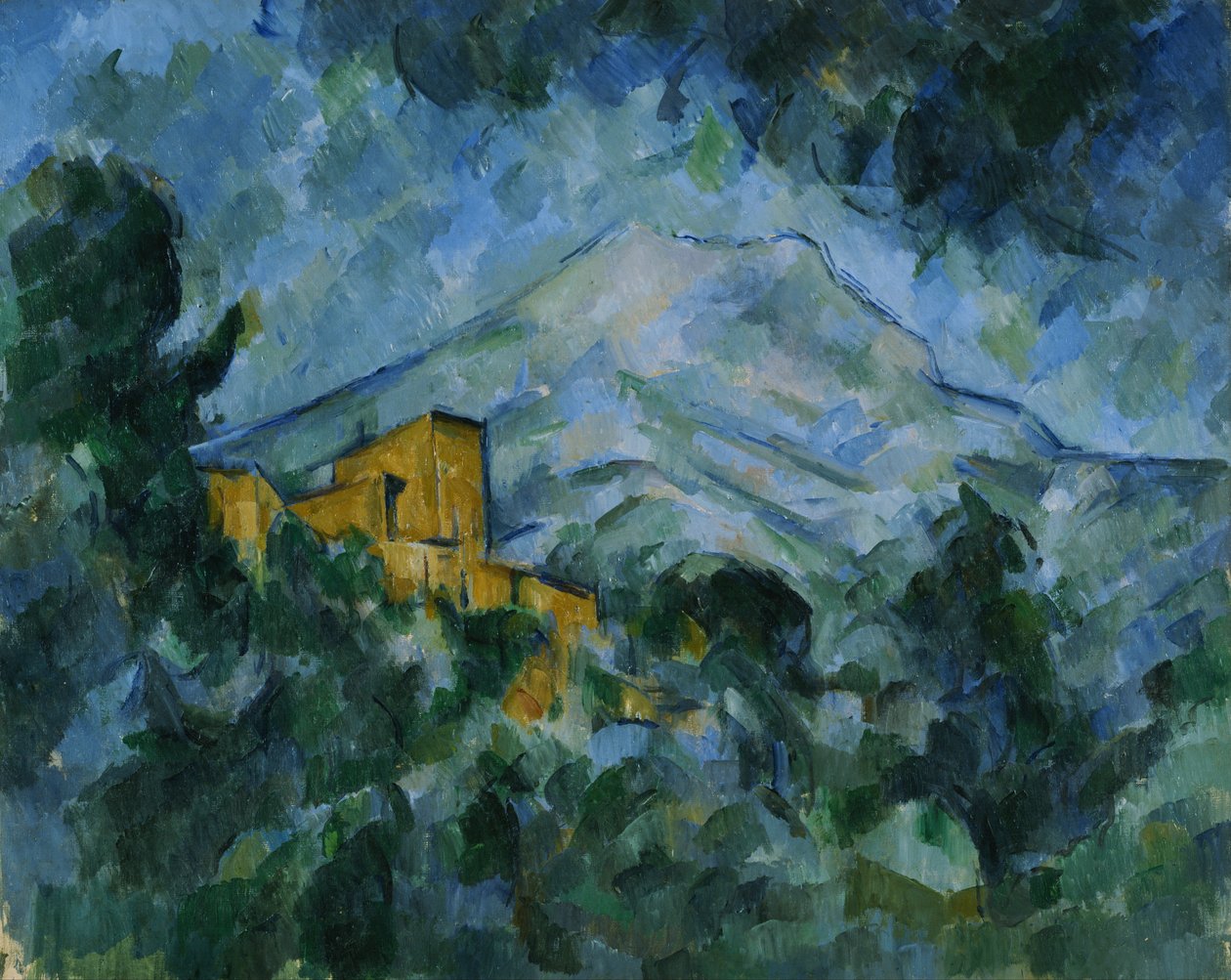 Mont Sainte-Victoire és Château Noir alkotó: Paul Cézanne