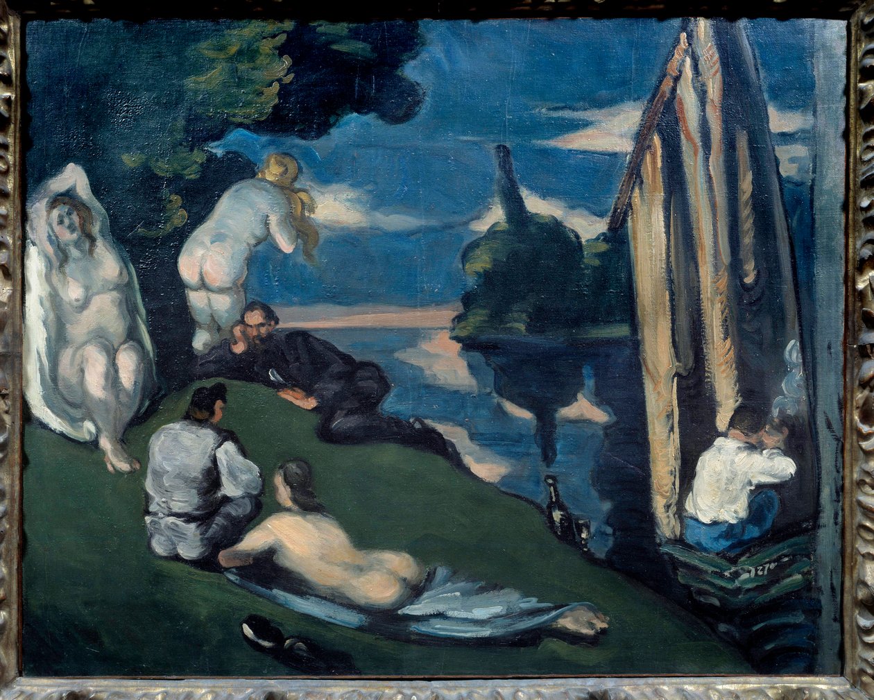 Pasztorális, vagy Idill alkotó: Paul Cézanne
