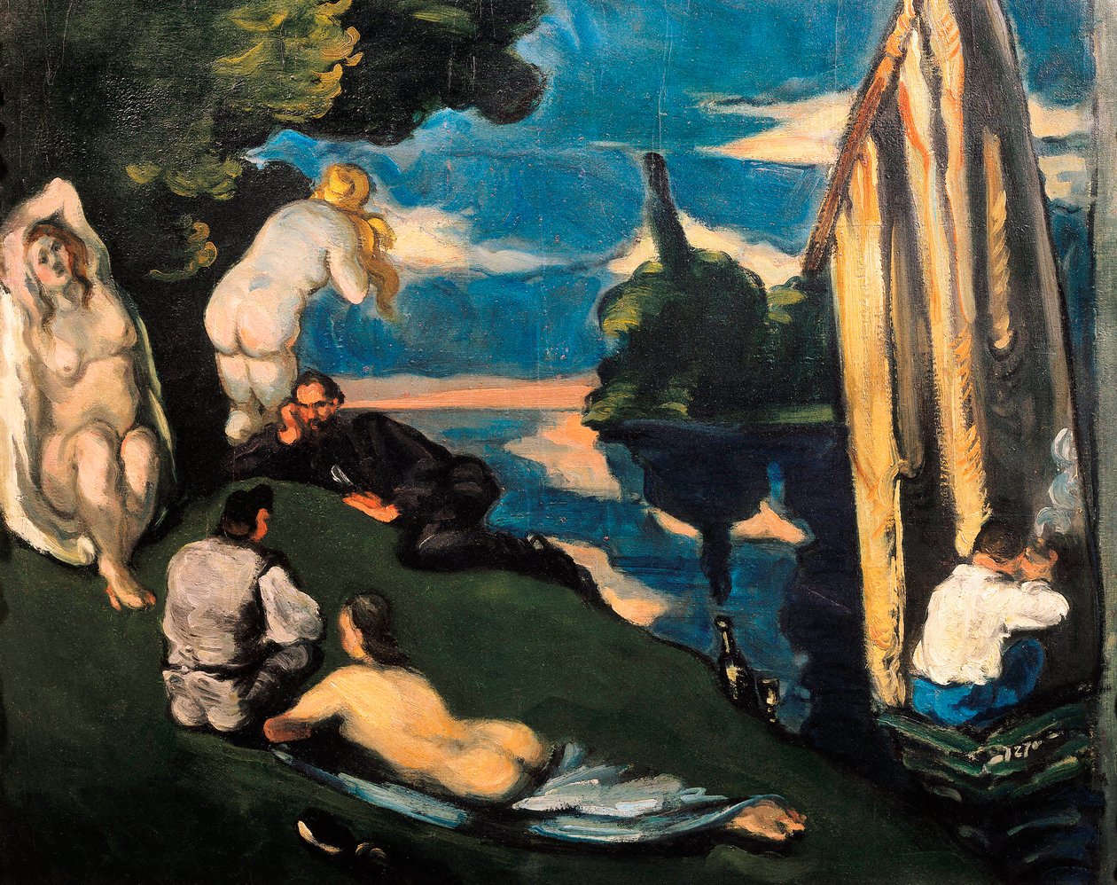 Pasztorális, vagy Idill alkotó: Paul Cézanne