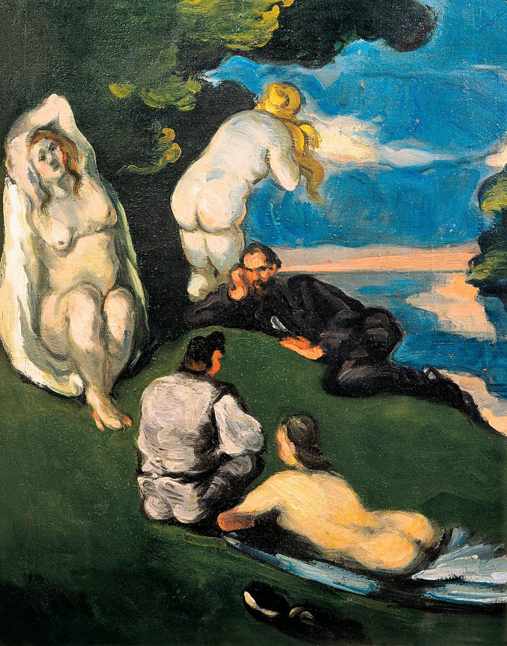 Pasztorális, vagy Idill alkotó: Paul Cézanne