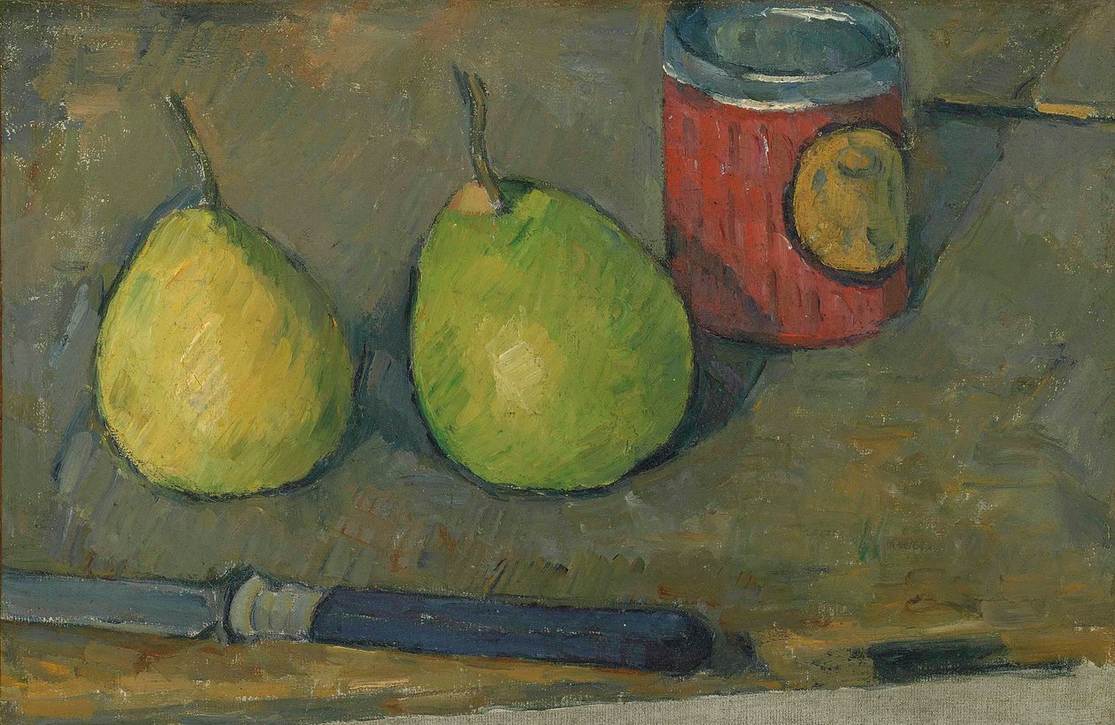 Körte és kés alkotó: Paul Cézanne