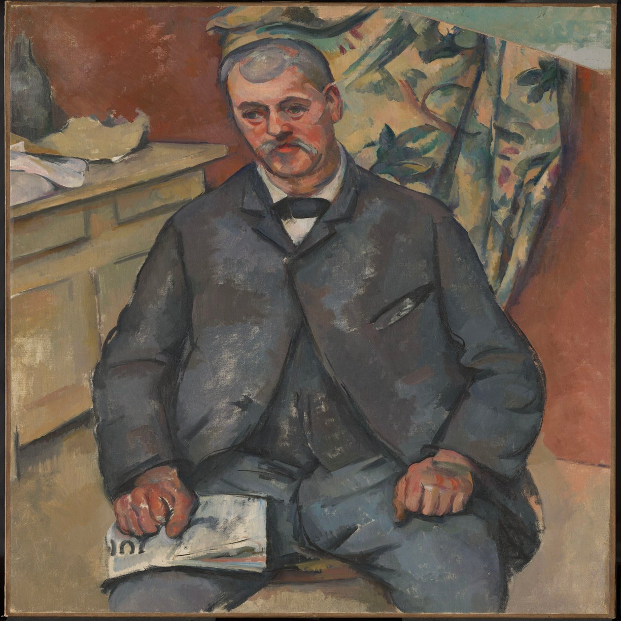 Ülő férfi alkotó: Paul Cézanne