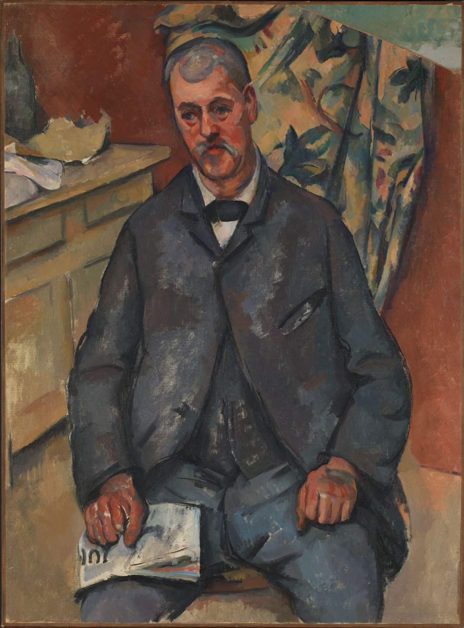 Ülő ember alkotó: Paul Cézanne
