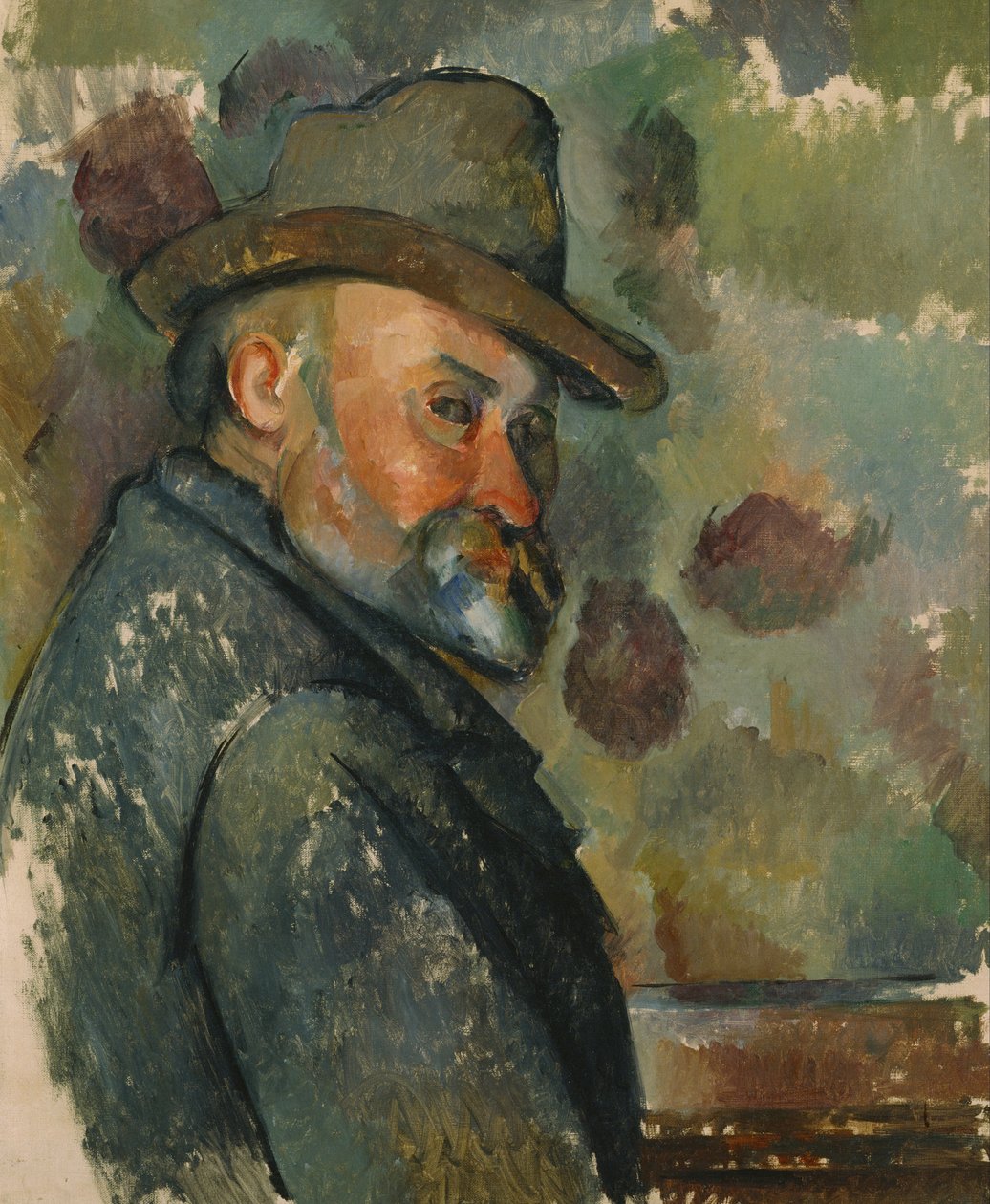 Önarckép puha kalapban alkotó: Paul Cézanne
