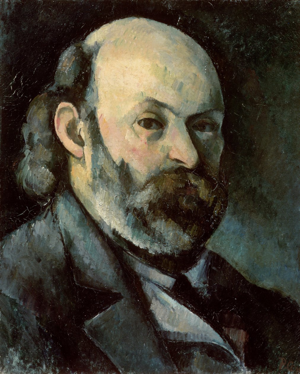 Önarckép, 1879-85 körül (olaj, vászon) alkotó: Paul Cézanne