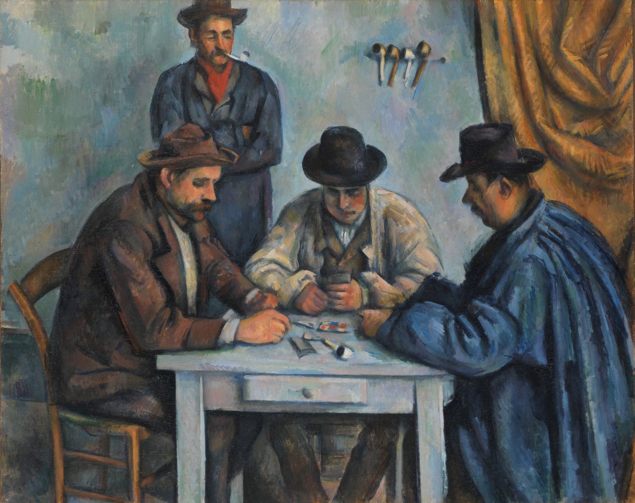 A kártyajátékosok alkotó: Paul Cézanne