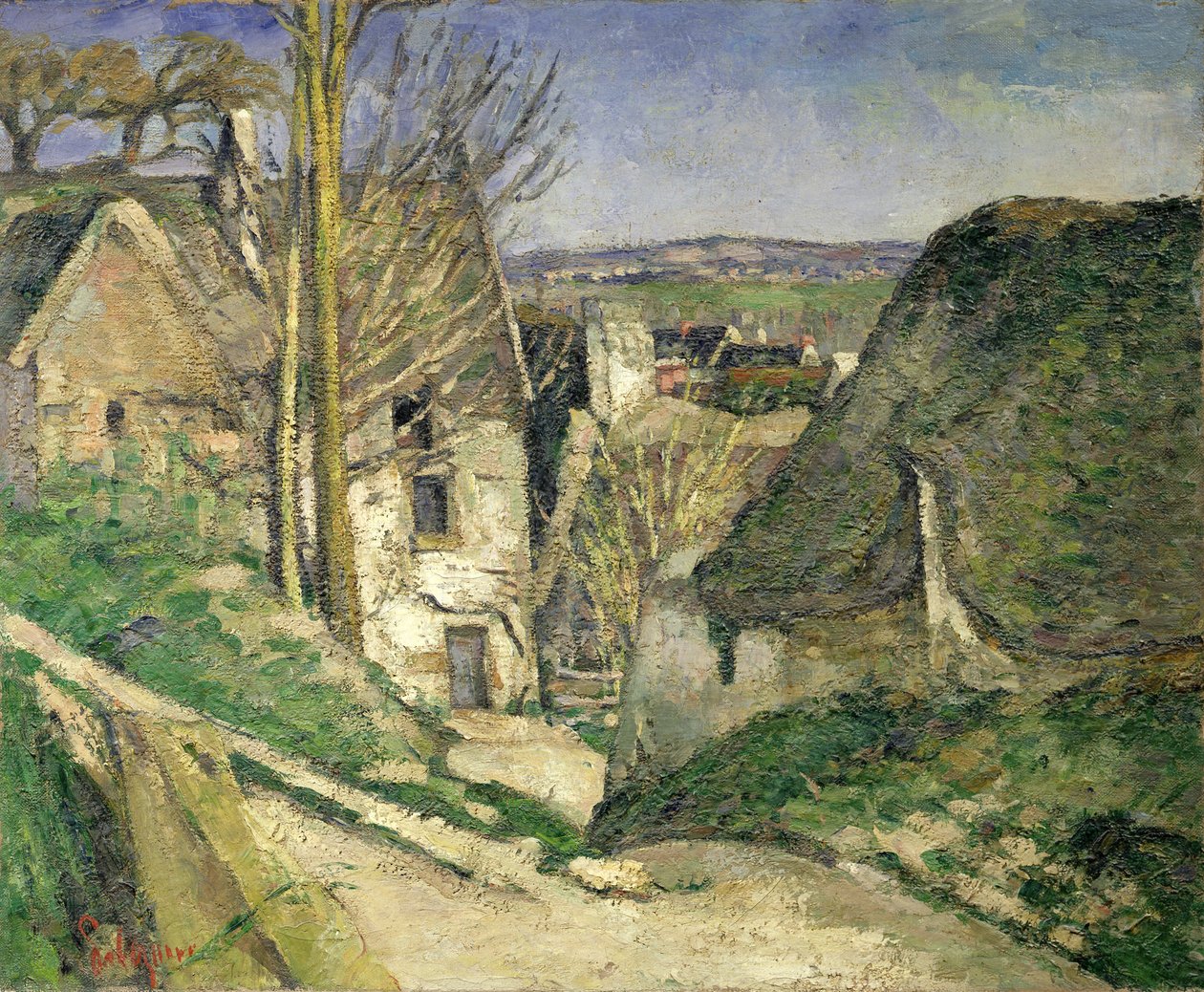 Az Akasztott ember háza, Auvers-sur-Oise alkotó: Paul Cézanne