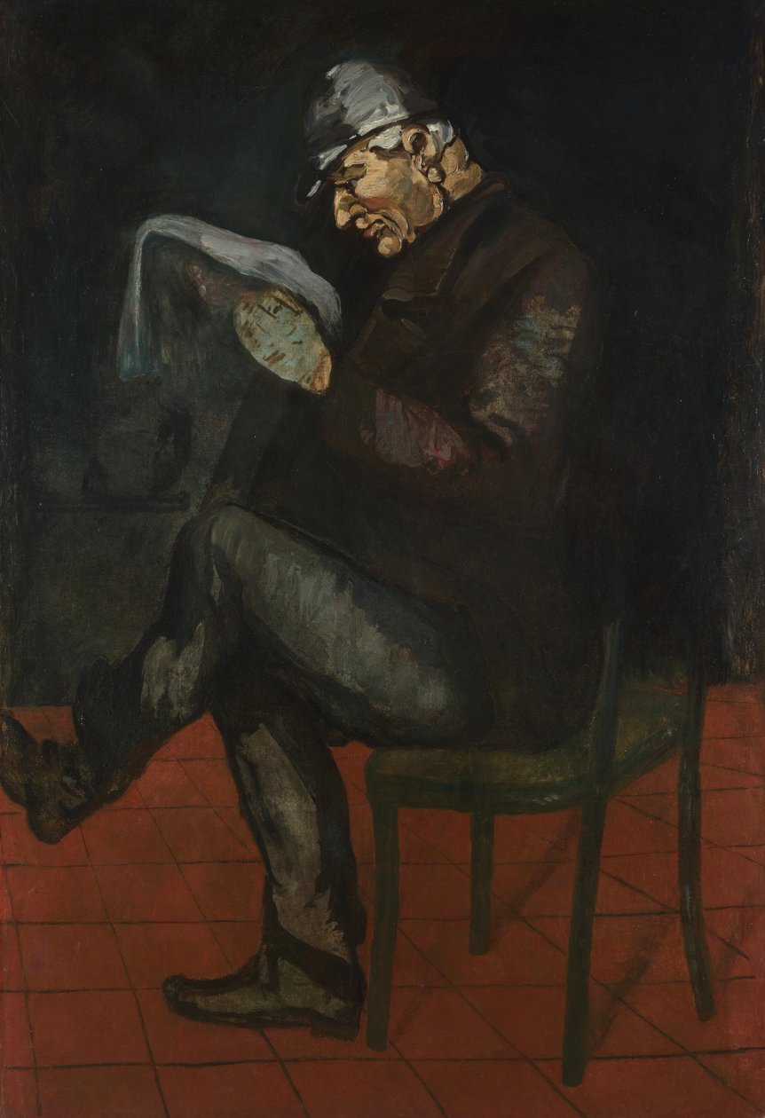 A festő apja, Louis-Auguste Cézanne, 1865 körül (olaj, vászon) alkotó: Paul Cézanne