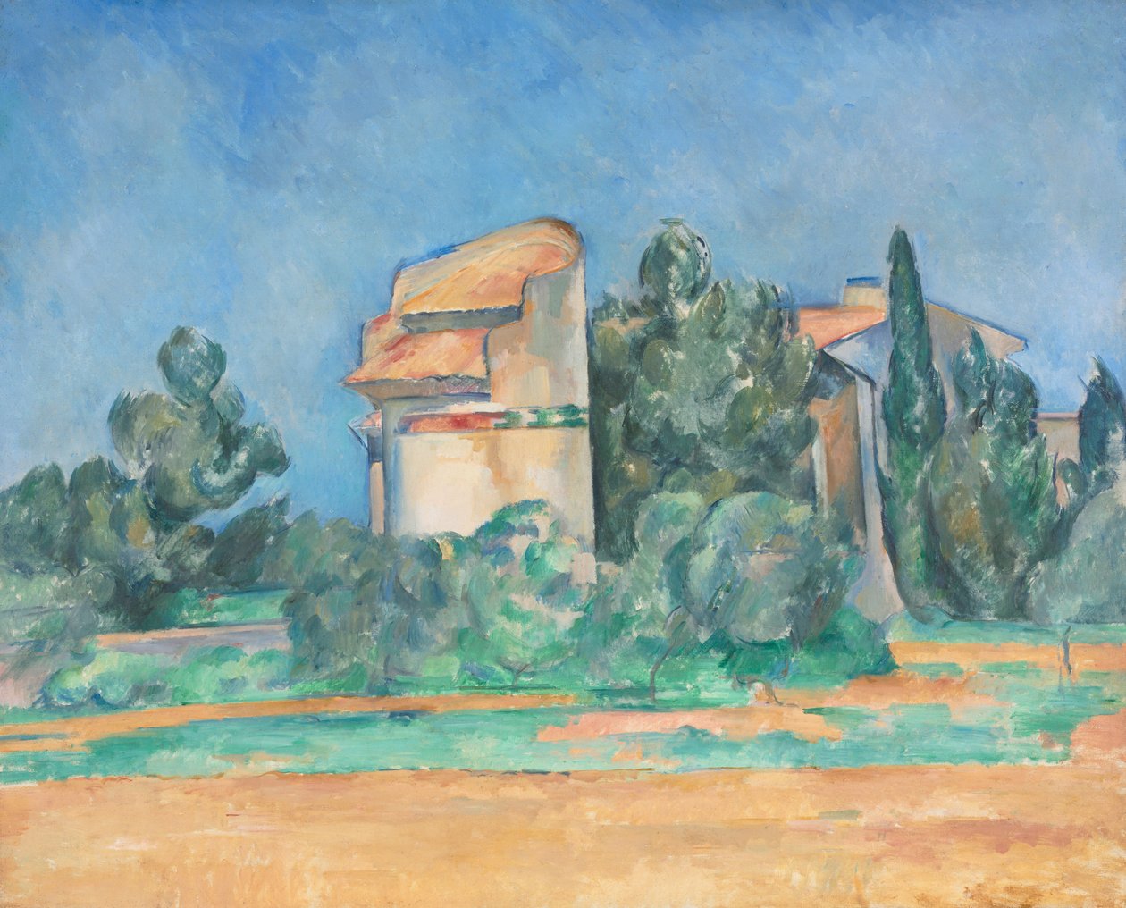 A galamb torony Bellevue-ban alkotó: Paul Cézanne