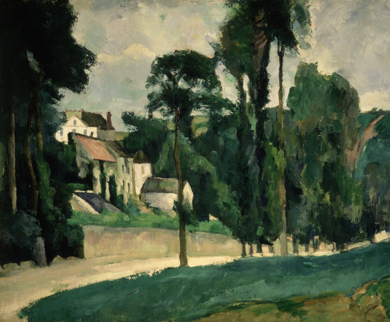 Pontoise-i út alkotó: Paul Cézanne