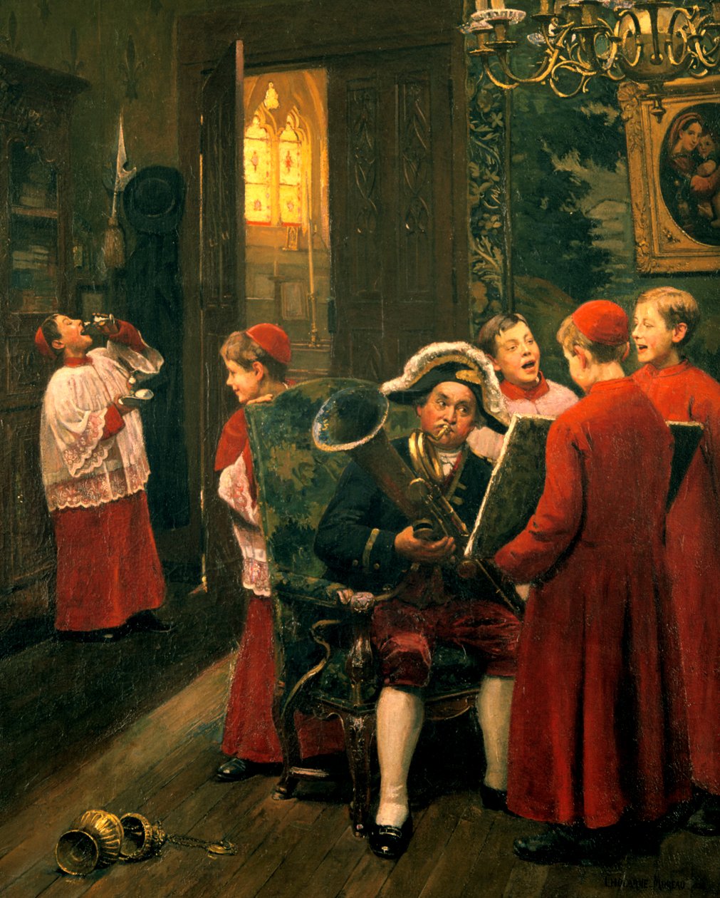 A Kórus gyermekei, 1900-1930 alkotó: Paul Charles Chocarne Moreau