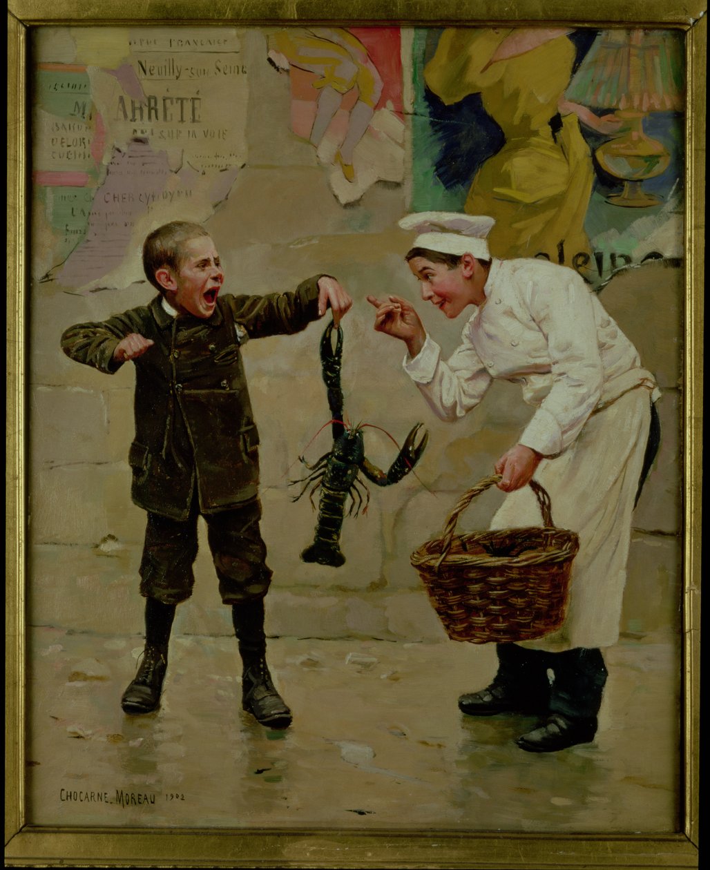 The Petit Comis (megh. 1902) alkotó: Paul Charles Chocarne Moreau