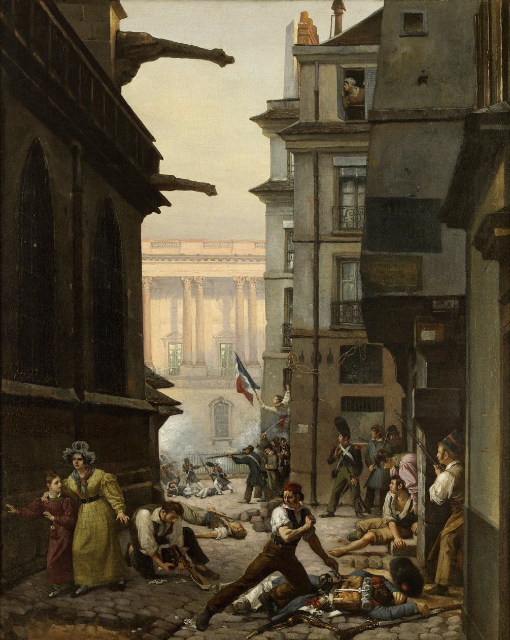 1831. július 29-én reggelre. alkotó: Paul Claude Michel Carpentier