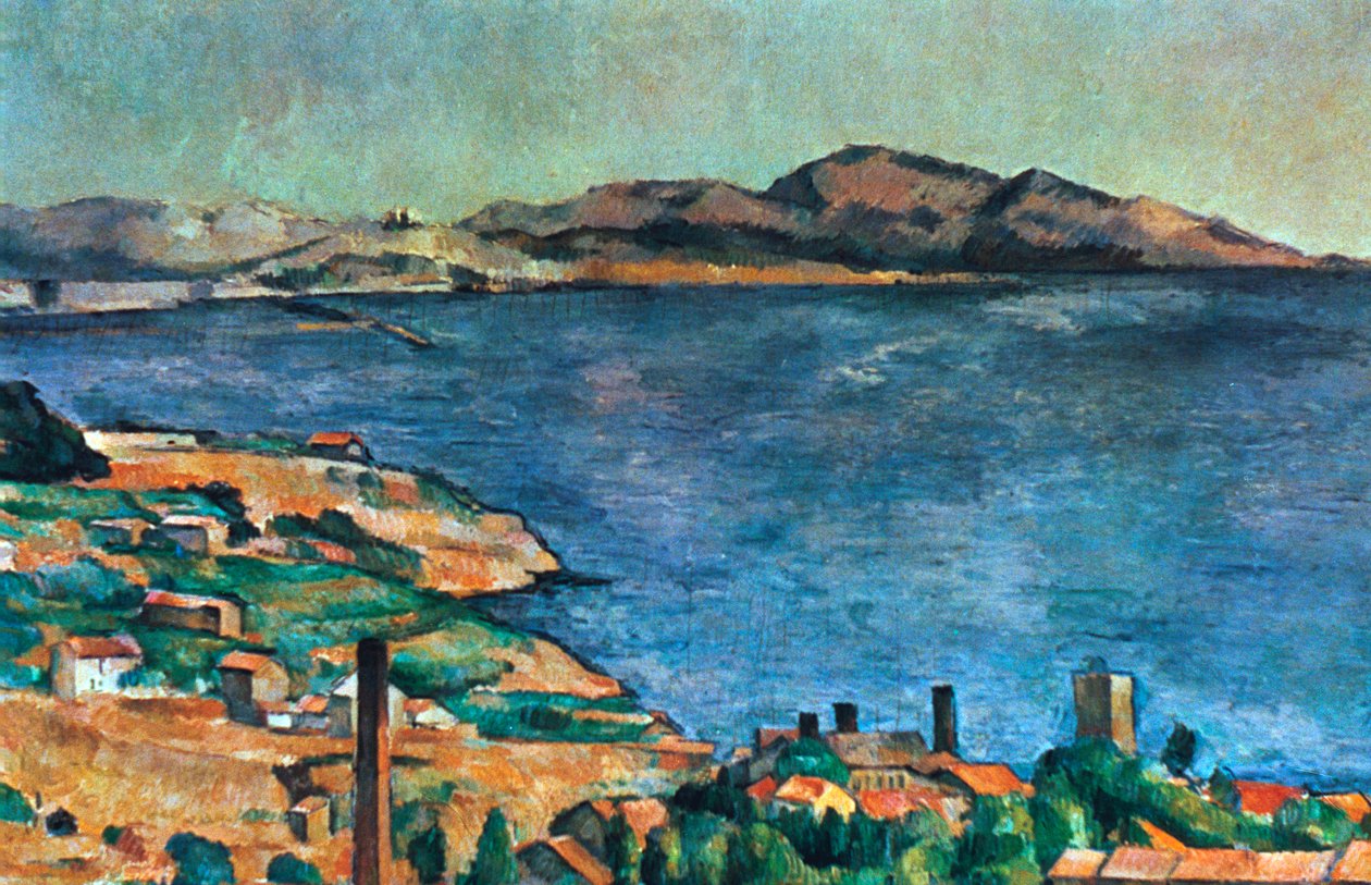 Marseille-ben, 1883-1885 alkotó: Paul Cézanne