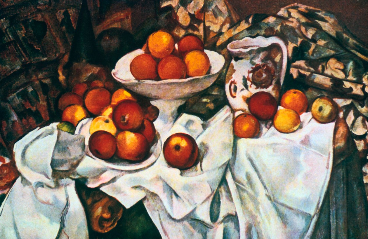 Alma és narancs, 1895-1900 alkotó: Paul Cézanne