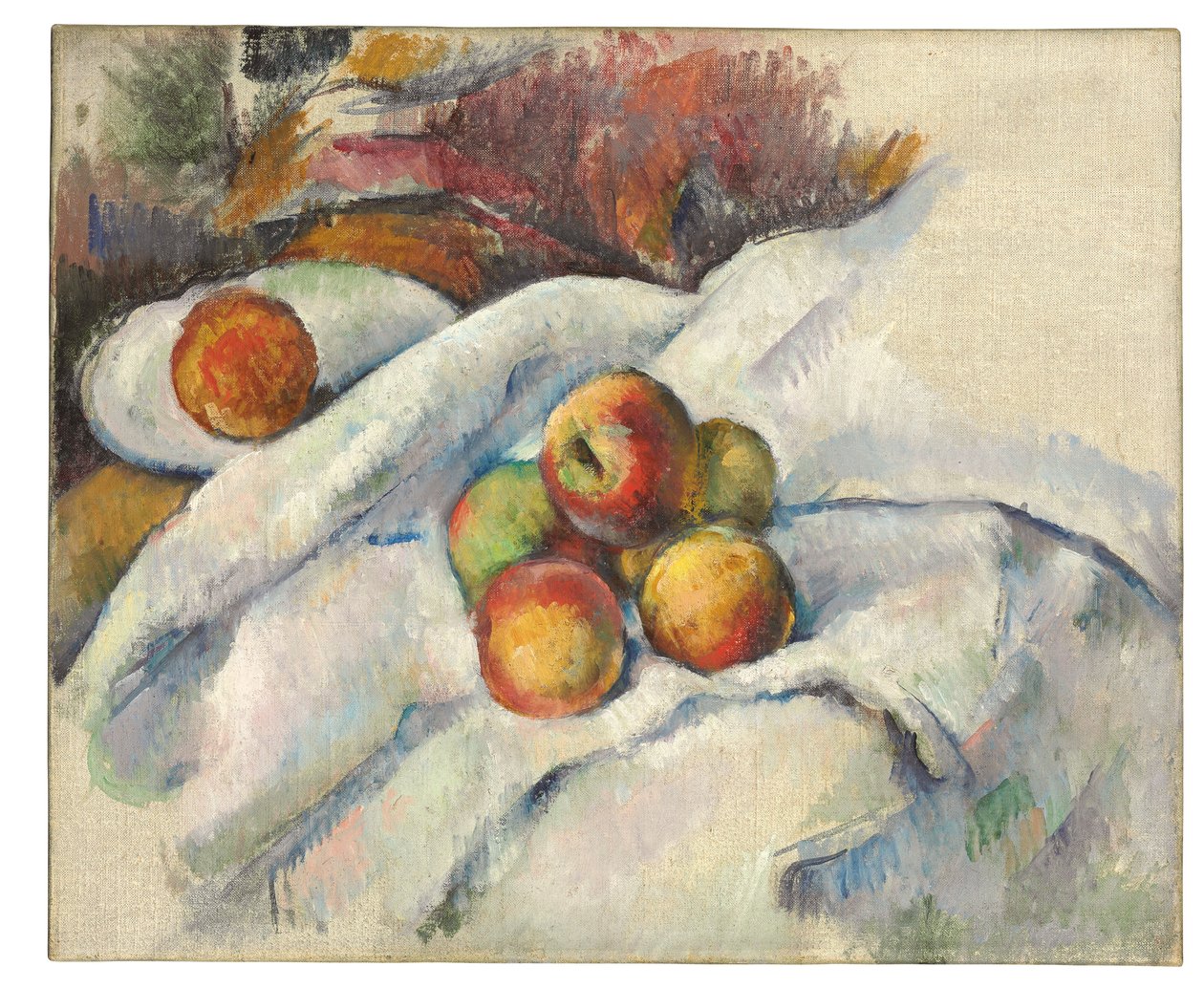 Alma ruhán, 1885 körül alkotó: Paul Cézanne