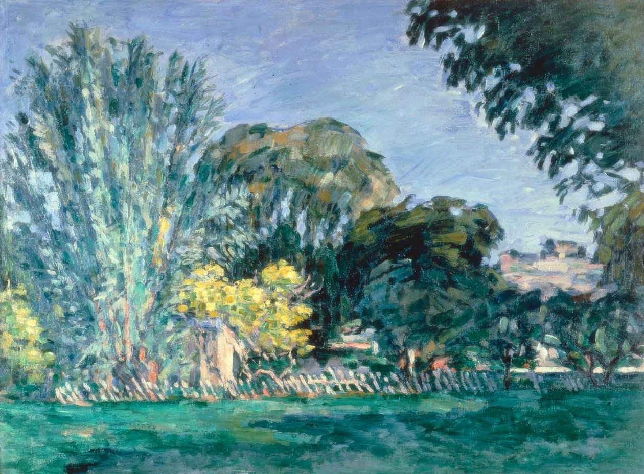 Fák Jas de Bouffannál alkotó: Paul Cézanne