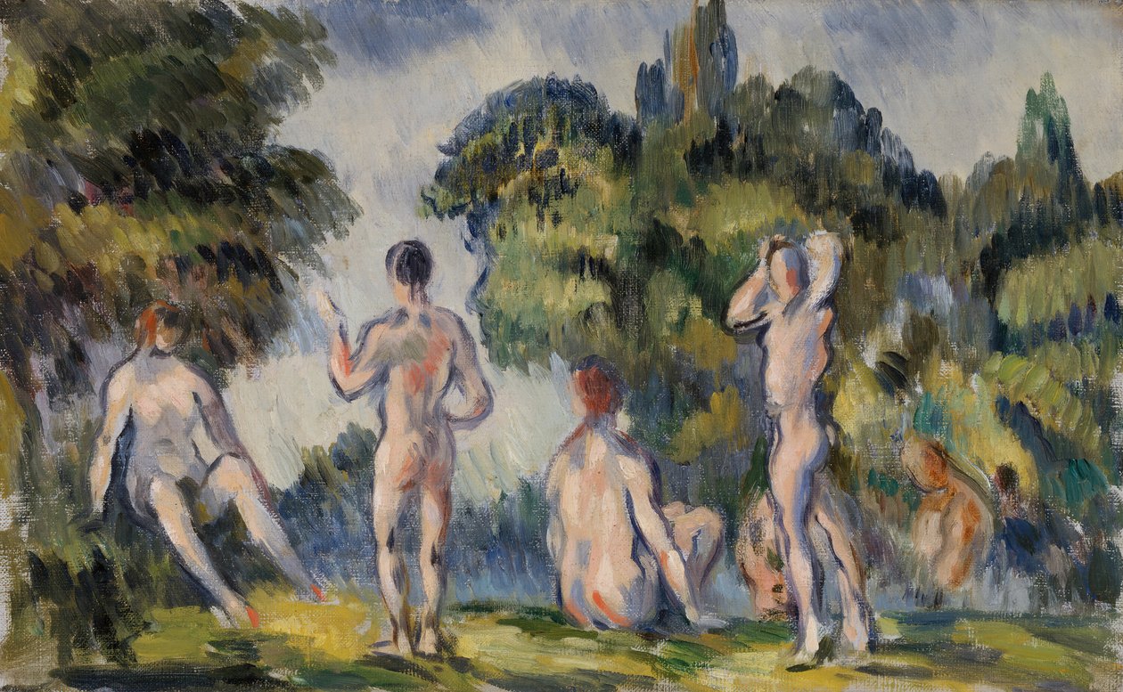 Fürdőzők, 189094. alkotó: Paul Cézanne