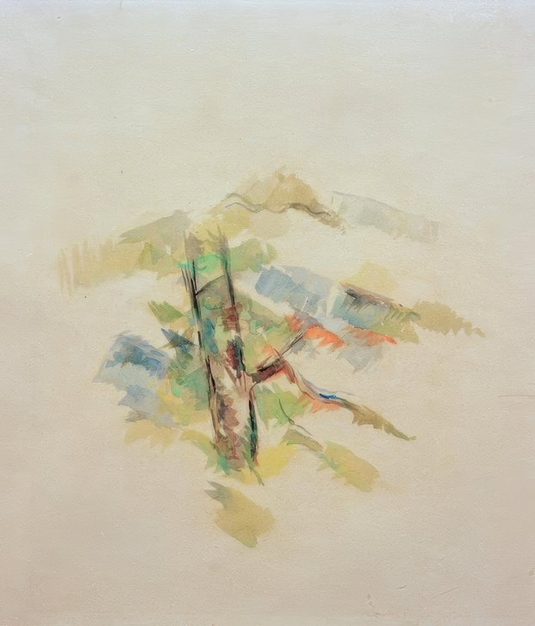 Fa tanulmány alkotó: Paul Cézanne