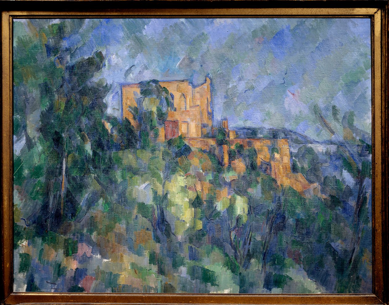 Paul Cezanne fekete kastély festménye alkotó: Paul Cézanne