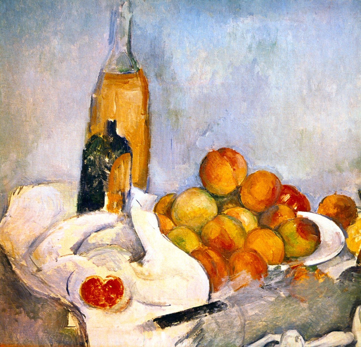 Palackok és almák, 1870-1906 alkotó: Paul Cézanne