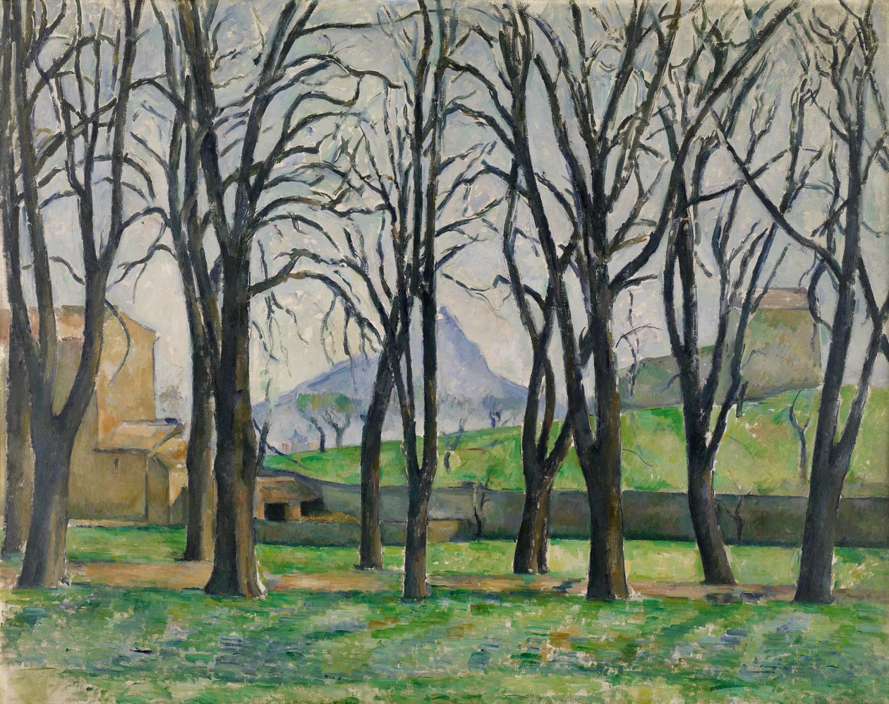 Gesztenyefák Jas de Bouffanban alkotó: Paul Cézanne