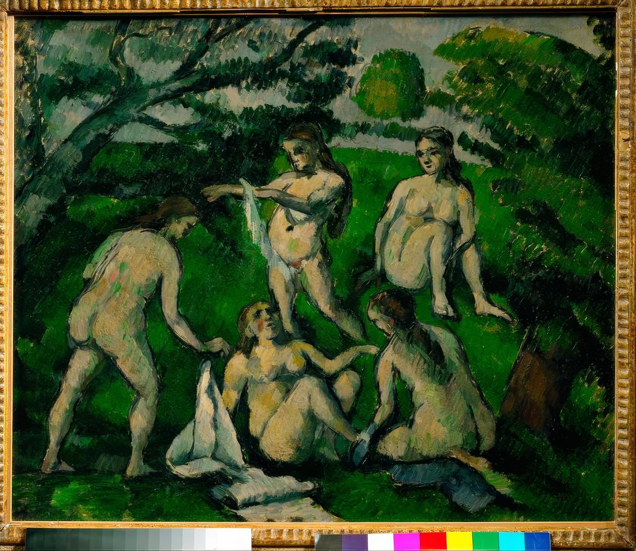 Öt fürdőző alkotó: Paul Cézanne
