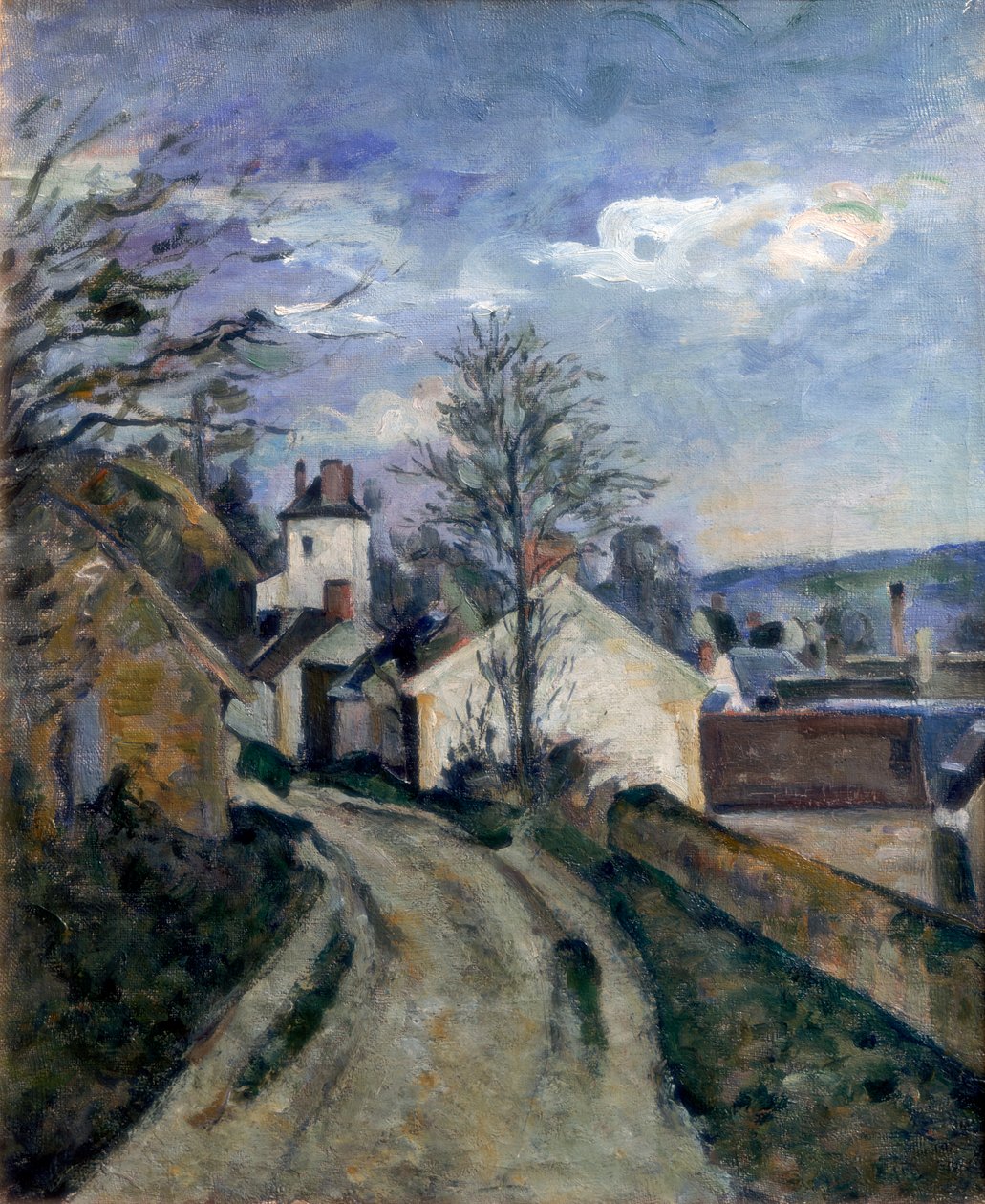 Doktor Gachets Ház Auversben, 1873 alkotó: Paul Cézanne