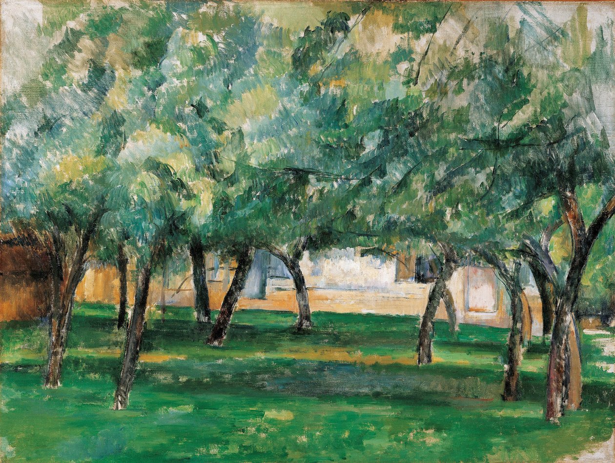 Farm Normandiában, 1885-1886 alkotó: Paul Cézanne