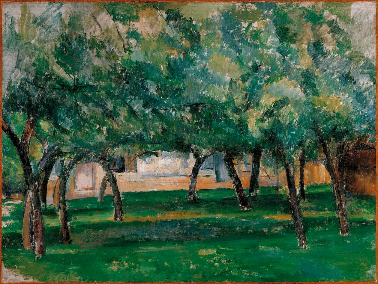 Normandiai tanya, 1885-86 körül alkotó: Paul Cézanne