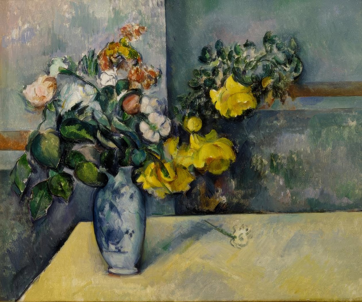 Virágok egy vázában alkotó: Paul Cézanne